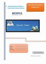 Modul Simulasi Dan Komunikasi Digital Kelas 10 Semester 1